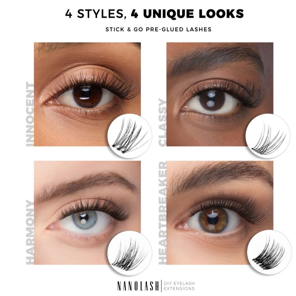 nanolash samolepiace mihalnice